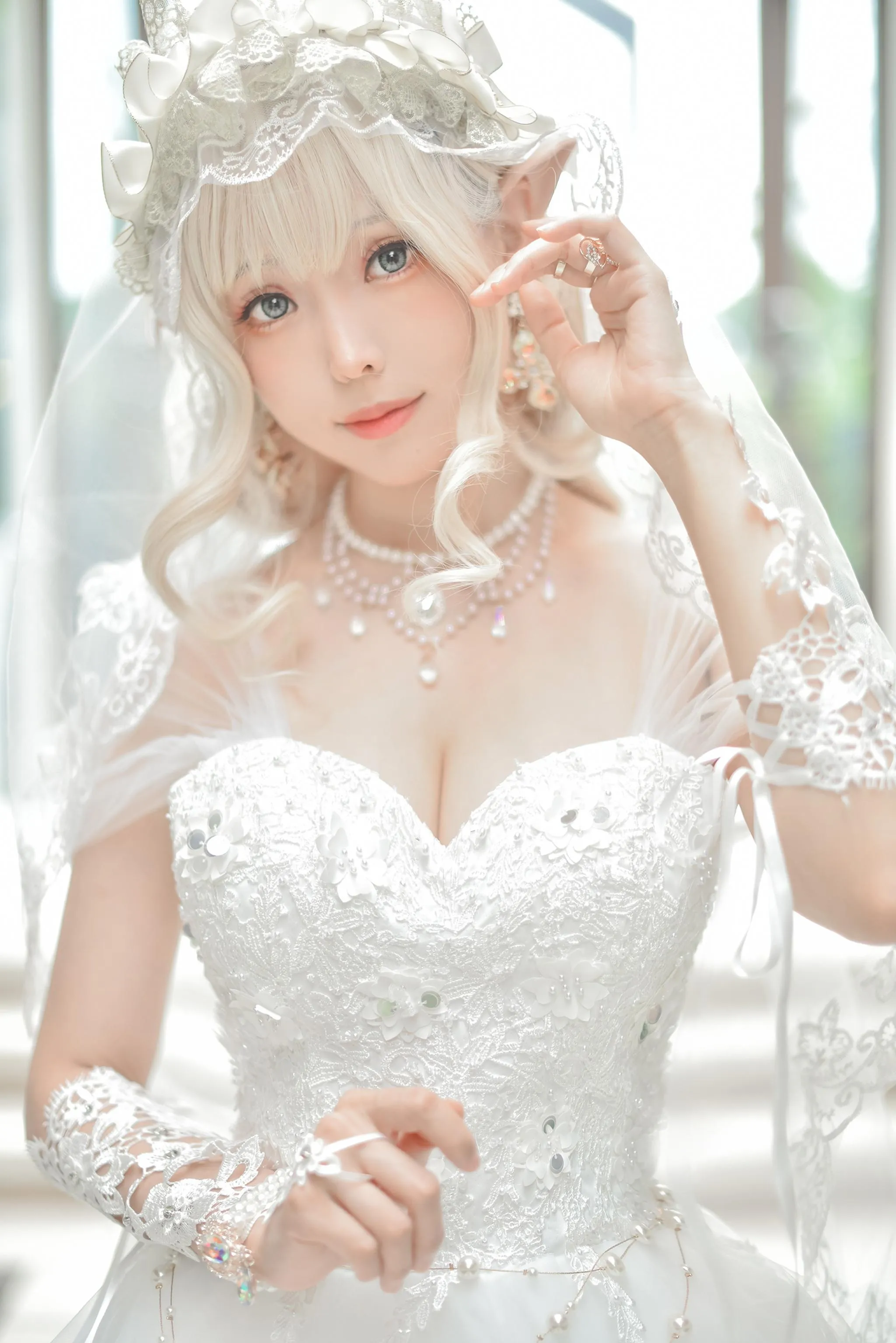 ElyEE子 – NO.87 Bride  Lingerie [65P]插图5